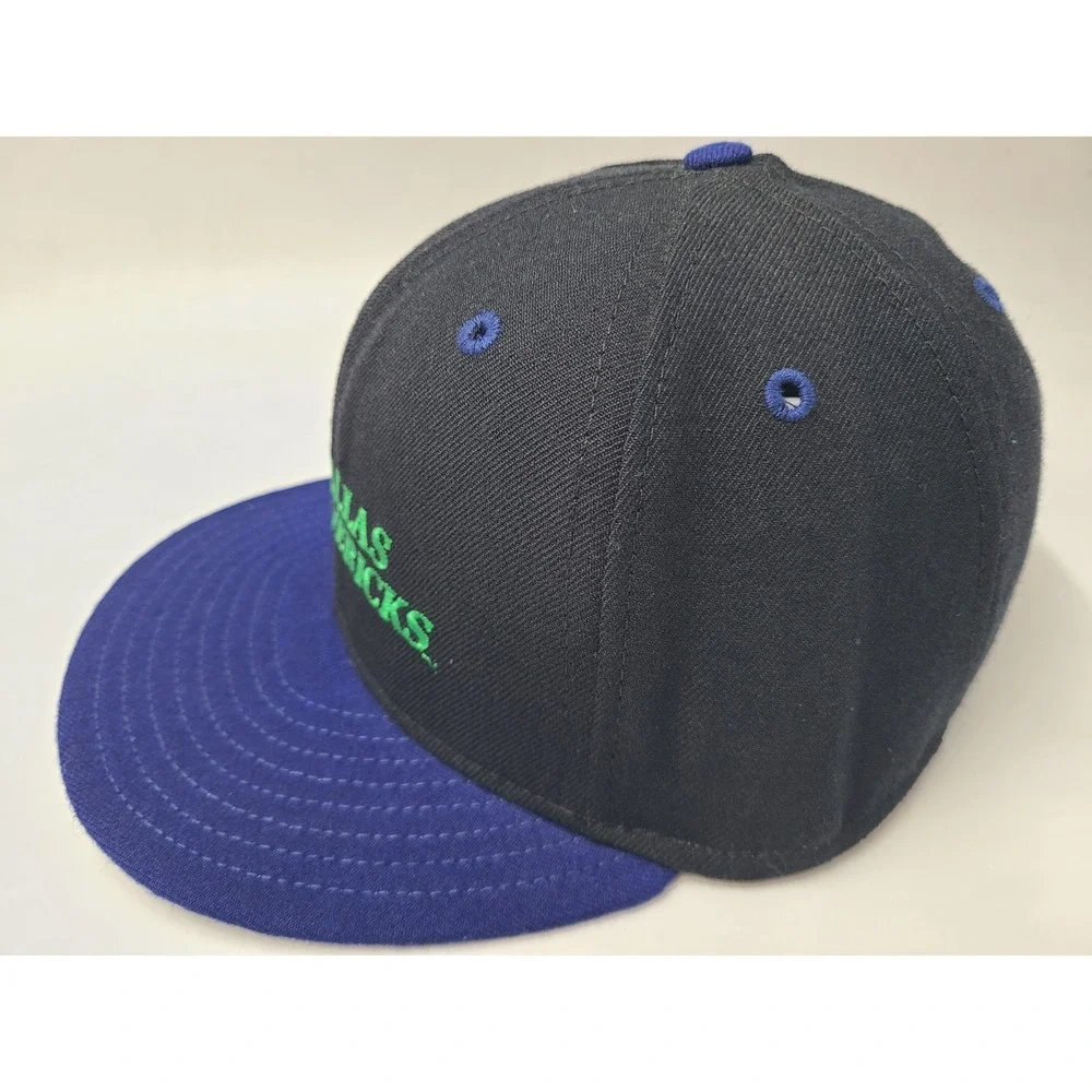 Vintage Dallas Mavericks New Era 59Fifty Pro Model Fitted 6 3/4 Hat Cap Wool NBA